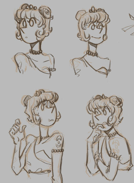 Fullbody lineart with shading